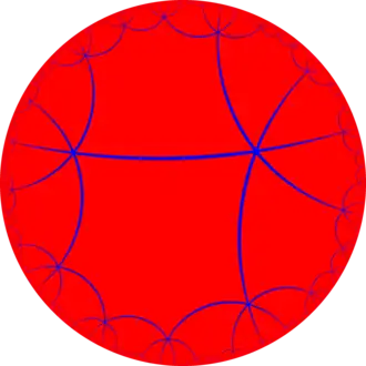 Order-6 hexagonal tiling