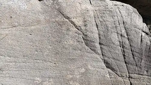 Cross-bedding 34°56′50.9″N 127°51′08.5″E﻿ / ﻿34.947472; 127.852361