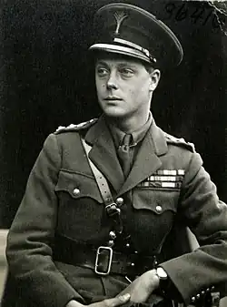 Edward VIII (MCom 1921, DSc 1921), King of the United Kingdom and the British Dominions and Emperor of India[12]