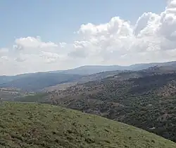 Hills to the south of Haddatha