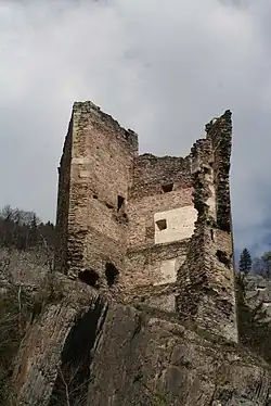 Ruins of Haldenstein fortress