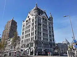 Witte Huis, the first high-rise building in Europe.