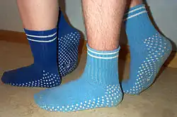 Picture of Swedish original non-skid socks from Nowali.