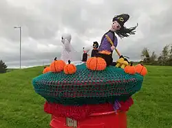 Halloween topper in Inverkip, Inverclyde, 2021