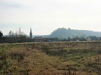 St Lambert's Church and the castle