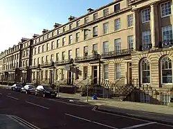 Numbers 35 to 51 (consecutive), Hamilton Square - with railings to front