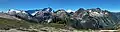 Vista from Hannegan Peak featuring Ruth Mountain, Mount Shuksan, Mount Baker, and Mount Sefrit
