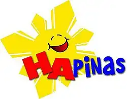 An image with a white background. The show title is displayed on the center of the image.