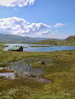 2001 view of the Hardangervidda landscape