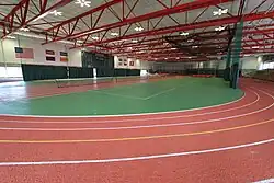 Image 36The Gordon Indoor Track features an 80-yard sprint straight, and the track is 220 yards in length. (from Track and field)