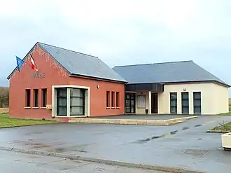 The town hall in Haussez
