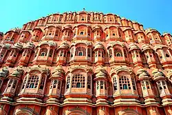 Hawa Mahal in Jaipur city, Rajasthan