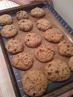 image of chocolate chip cookies from a David Lebovitz recipe