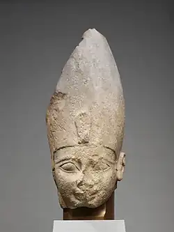 "head of Ahmose I"