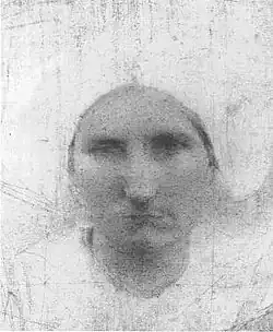 The 1887 study Head of a Woman in Breton Costume shows a working for the central woman who looks out at the viewer.[6]