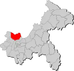 Hechuan District in Chongqing