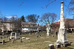 View from Willow Grove Cemetery, 2018