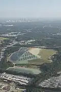 Hickory Ridge Landfill taken from airplane during landing into Atlanta's Hartsfield-Jackson Airport on 6/21/2011 - during construction
