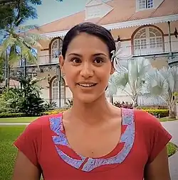 Miss Tahiti 2014 Hinarere Taputu