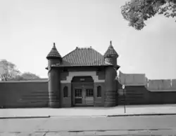 Prospect Street entrance in 1966