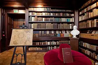 Restored Apponyi Library in Apponyi Manor