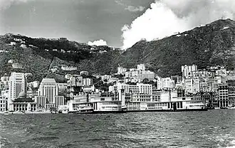 Image 11Victoria, Hong Kong, 1950s (from History of Hong Kong)