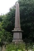 Monument to Hobson's Conduit at Nine Wells