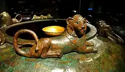 Bronze lion