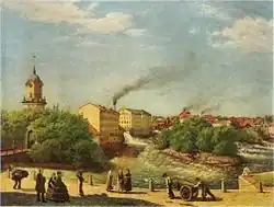 View of Holmen (1858)