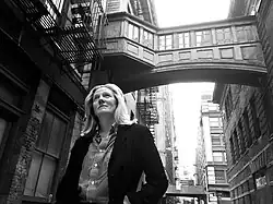 Honor Molloy in Tribeca, c. 2015