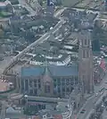 Church of Saint Catherine, aerial view