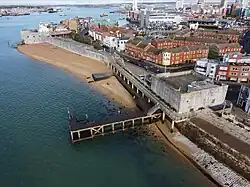 18 Gun Battery and Flanking Battery, Kings Stairs, Sallyport, Pointbarracks