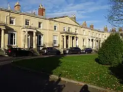 Nos 1–23, Lansdown Parade and attached area railings