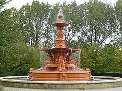 Hubert Fountain in Victoria Park, Ashford, Kent, an exhibit at the expo