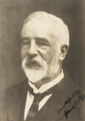 Portrait of agronomist Hugh Pye