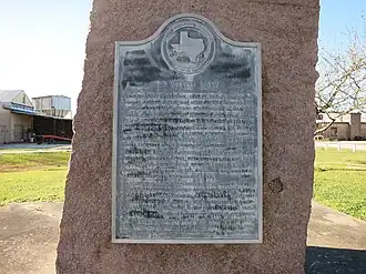 J. D. Hudgins Ranch historical marker