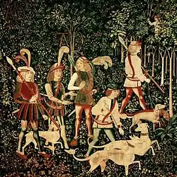 The Hunters Enter the Woods