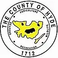 Official seal of Hyde County