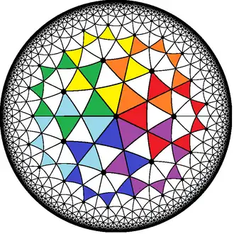 Order-7 heptagrammic tiling