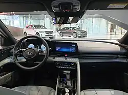 Facelift Avante (interior)
