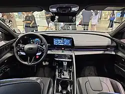 Facelift Avante N (interior)