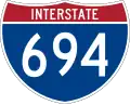 Interstate 694 marker