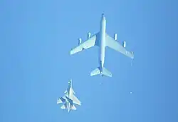 IAF Su-30MKI refuelling from a French C-135F
