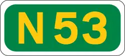 N53 road shield}}