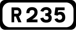 R235 road shield}}