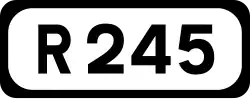R245 road shield}}