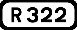 R322 road shield}}