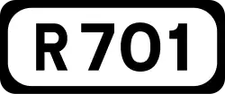 R701 road shield}}