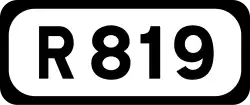 R819 road shield}}