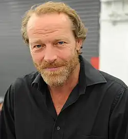 Iain Glen, actor. Former English student and recipient of an honorary LLD (2004).[155]